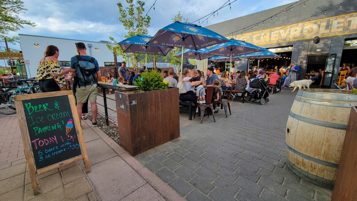 Denver Beer Company Patio