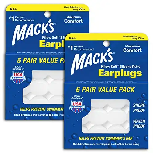 Pillow Soft Silicone Earplugs