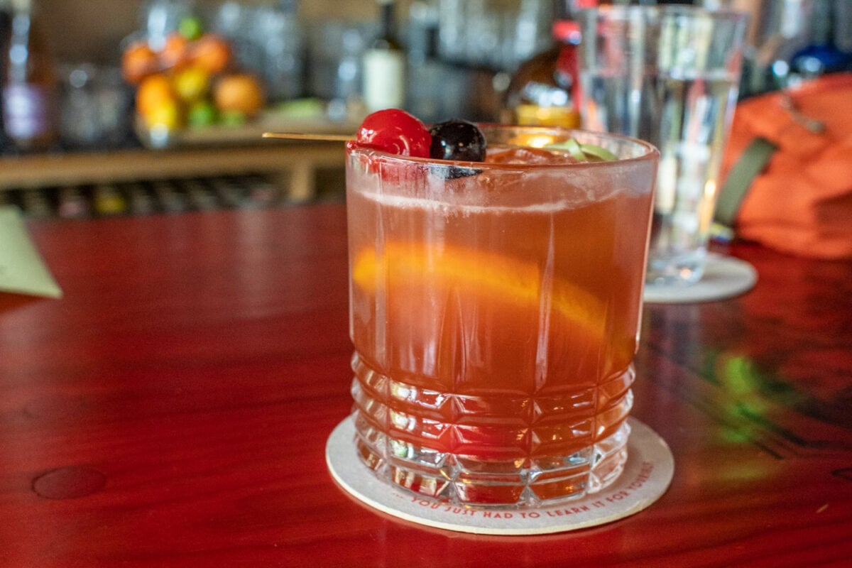 Wisconsin Old Fashioned cocktail