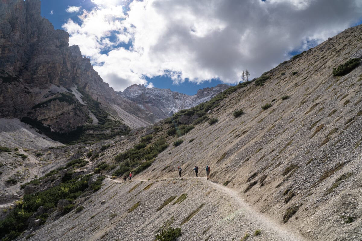 alta via 1 dolomites hike day 2