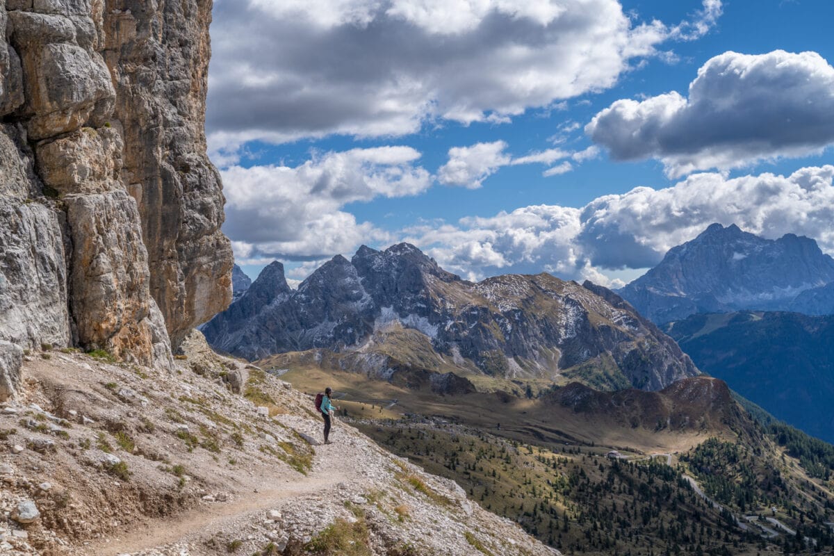 dolomites alta via 1 hiking