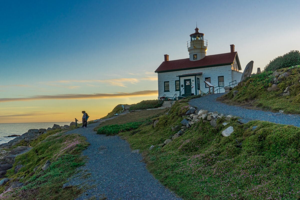 Battery Point lighthouse northern california