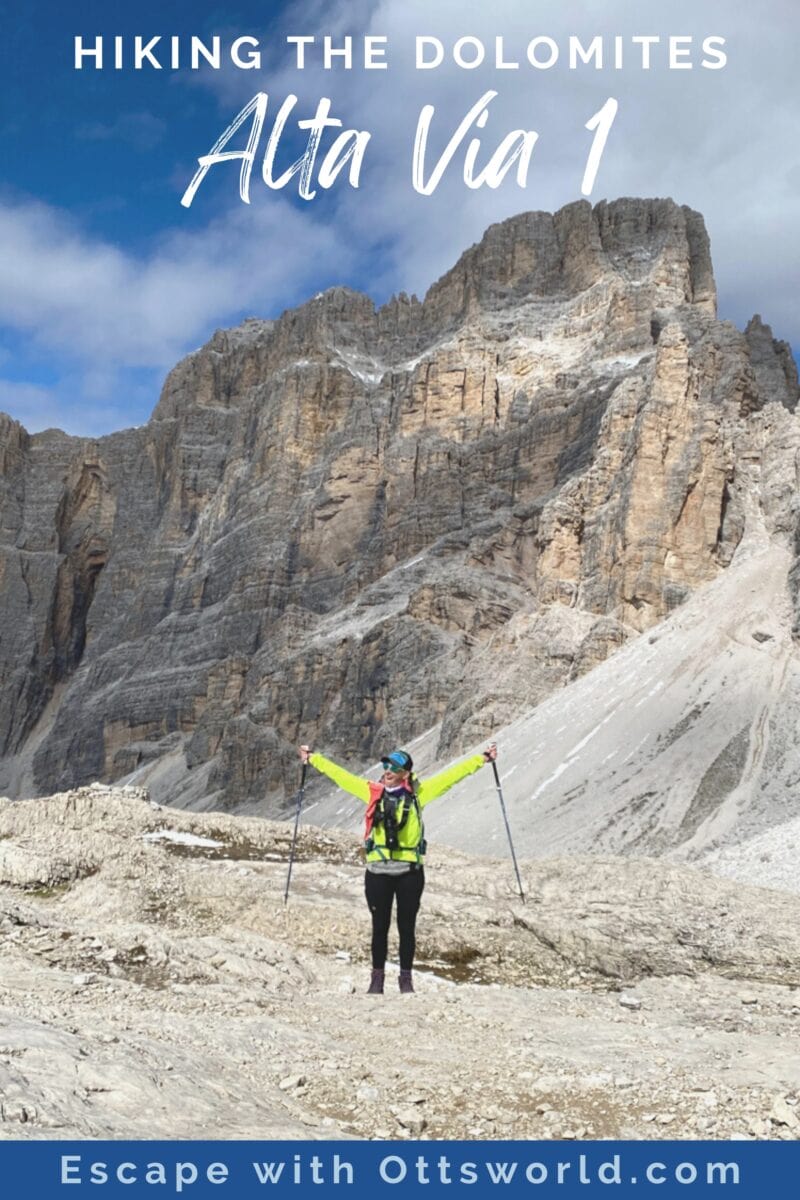 Alta Via 1 - The perfect hike to experience the Dolomites in Italy