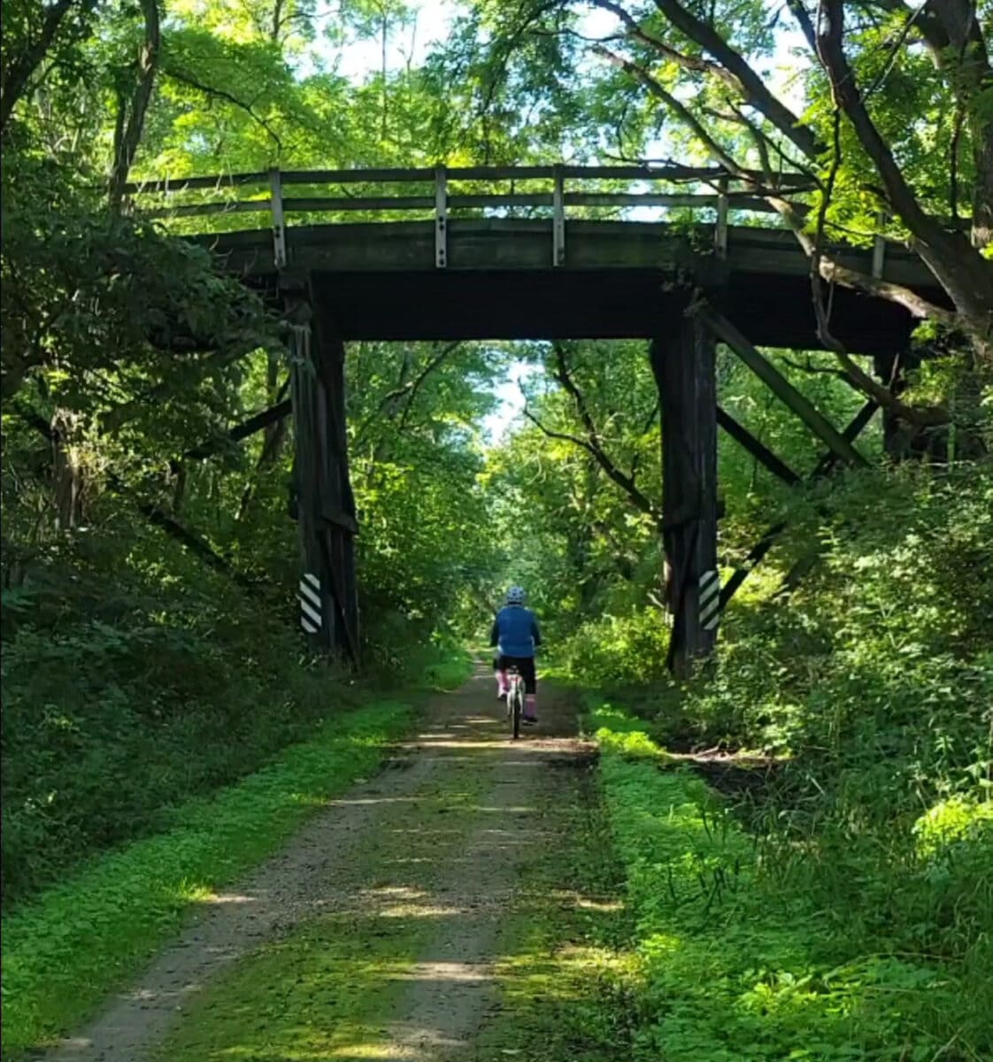 Wisconsin biking trail sugar river 