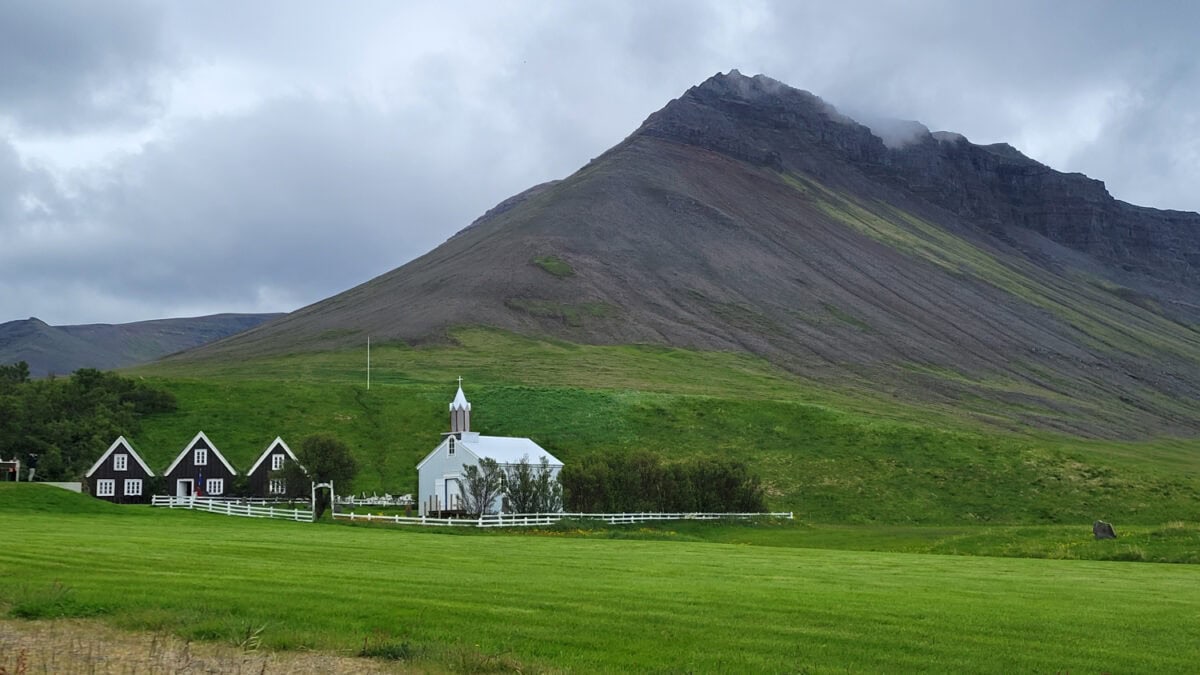 Hrafnseyri small town iceland