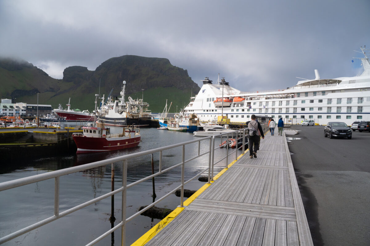 Windstar at Iceland port