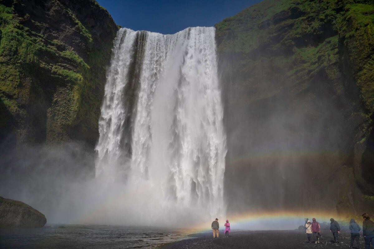 Skogafoss waterfall iceland