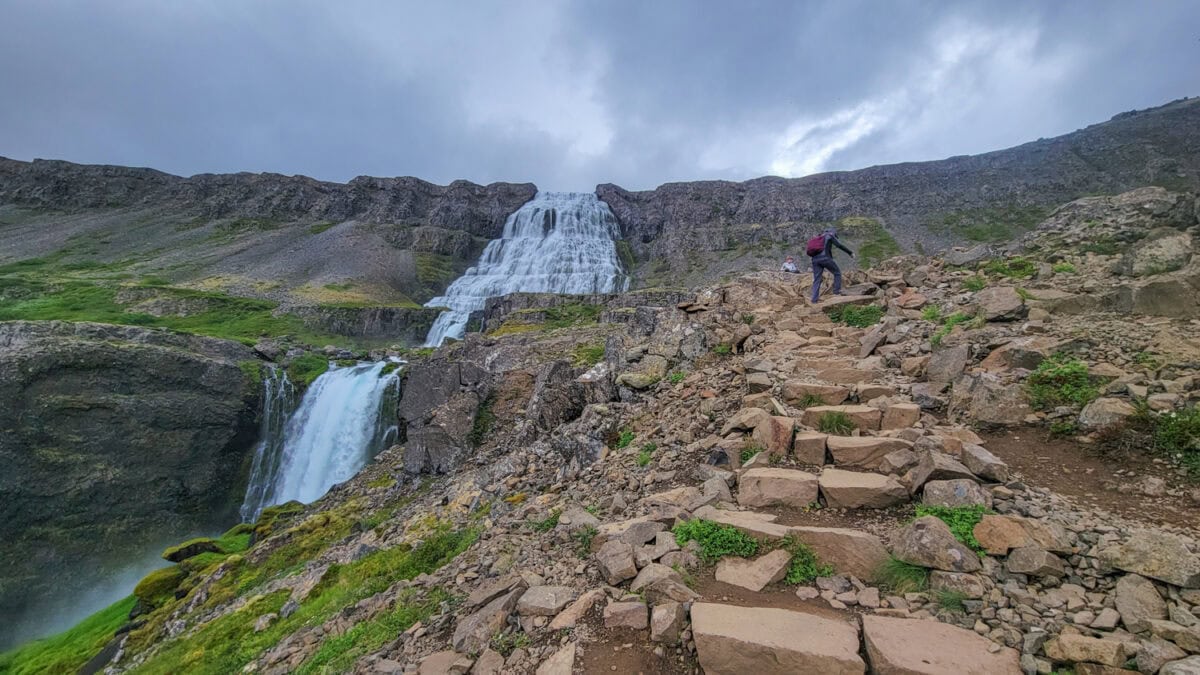 Isafjordur Dynjandi Waterfall