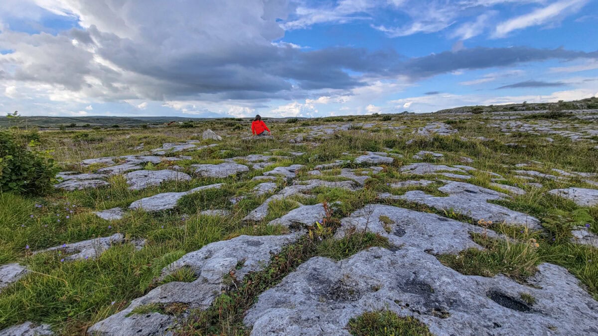 The Burren Limestone landscape Ireland