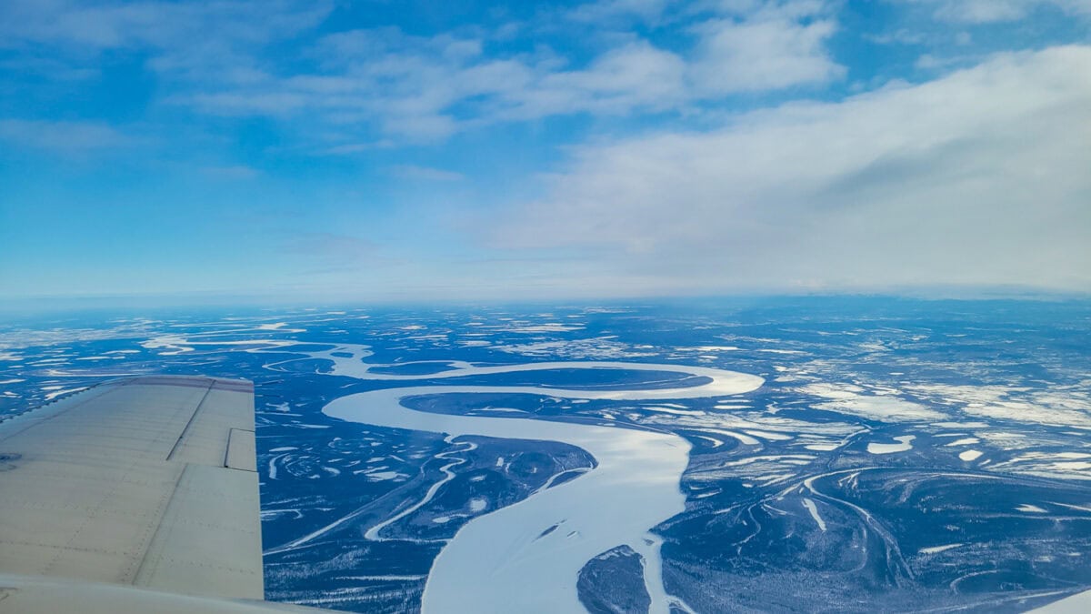 Fairbanks Flying to Coldfoot