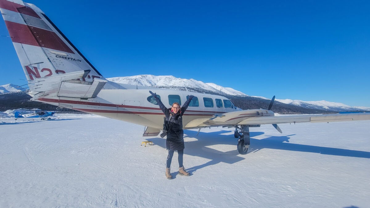 Fairbanks Flying to Coldfoot