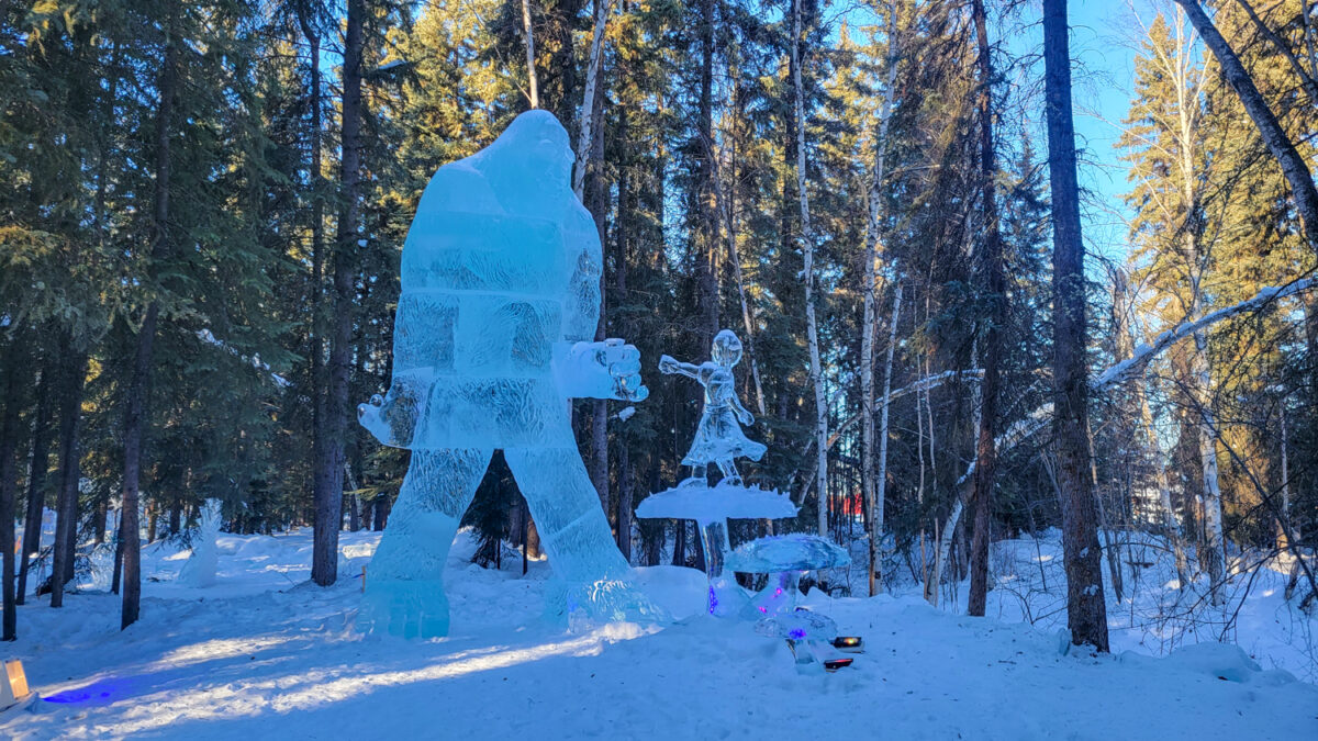 Fairbanks Ice Sculpture Park