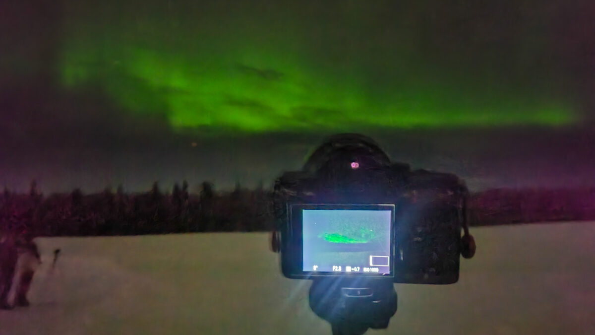 camera gear for northern lights