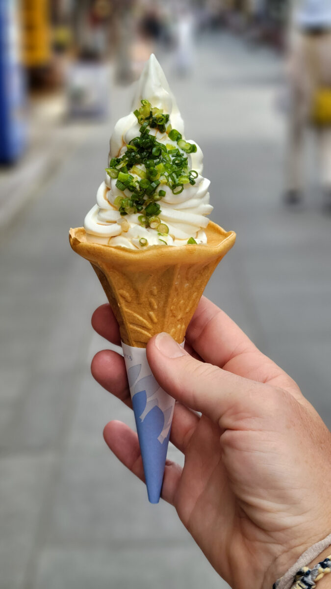 Kotohira soy sauce ice cream