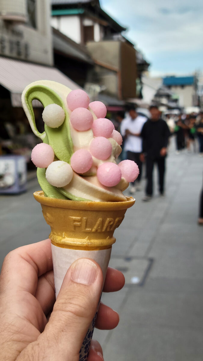 Kotohira oiri ice cream