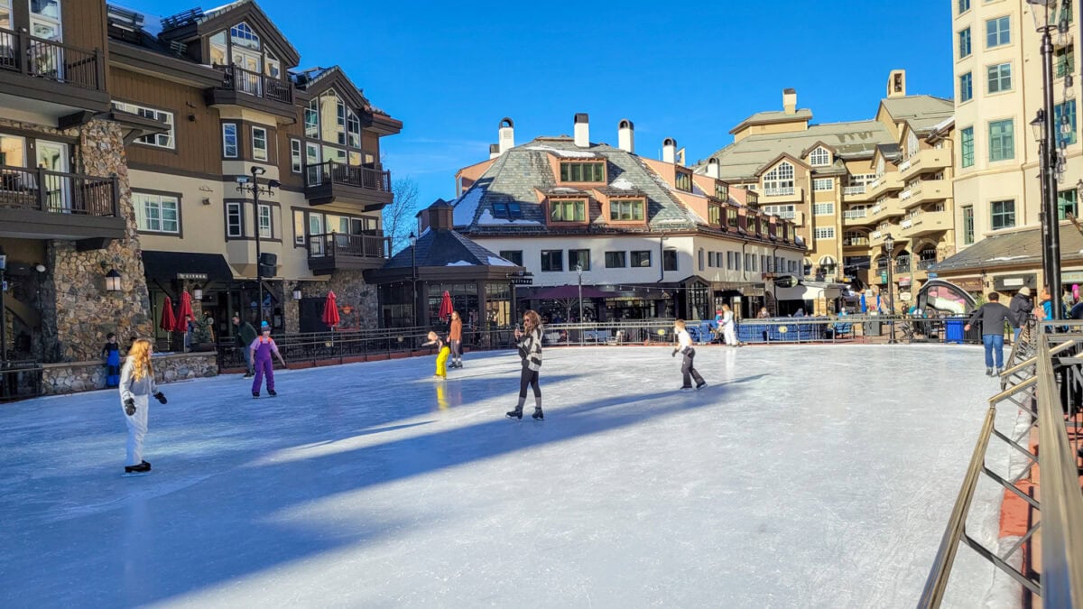 Beaver Creek ice skating