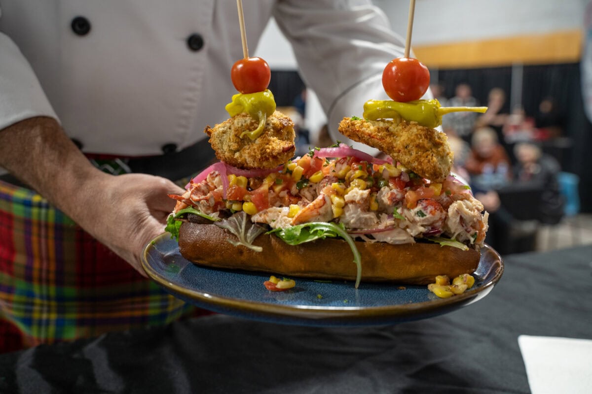 Lobster Rolloff competition nova scotia