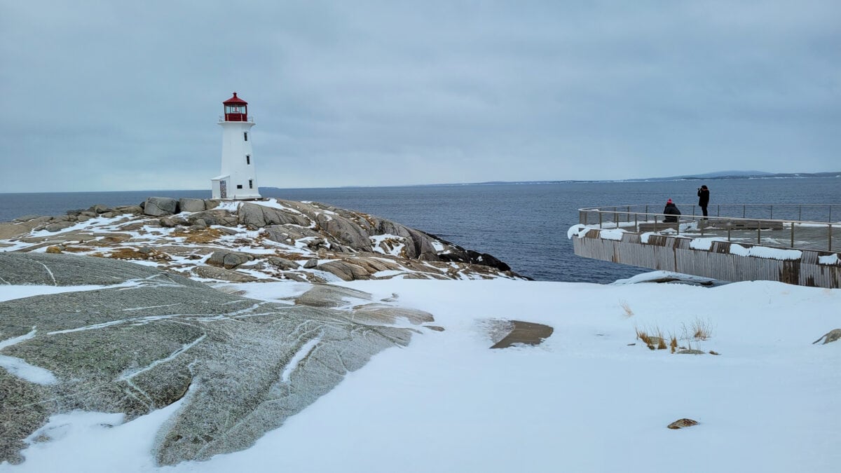 Peggy's Cove winter