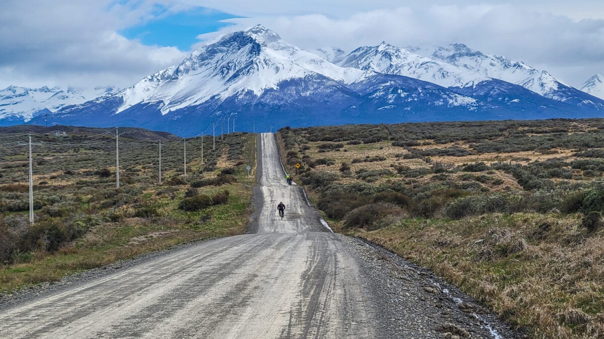 biking tour around torres del paine park