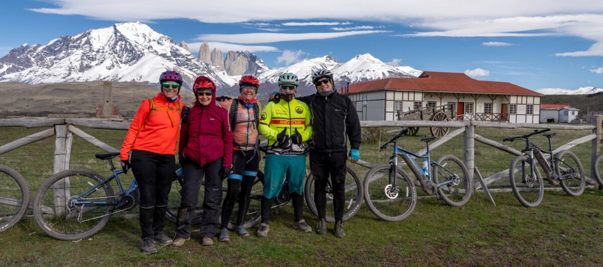 Torres del paine biking