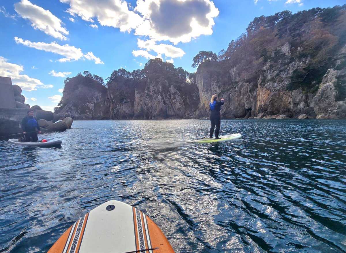 Michinoku coastal trail SUP