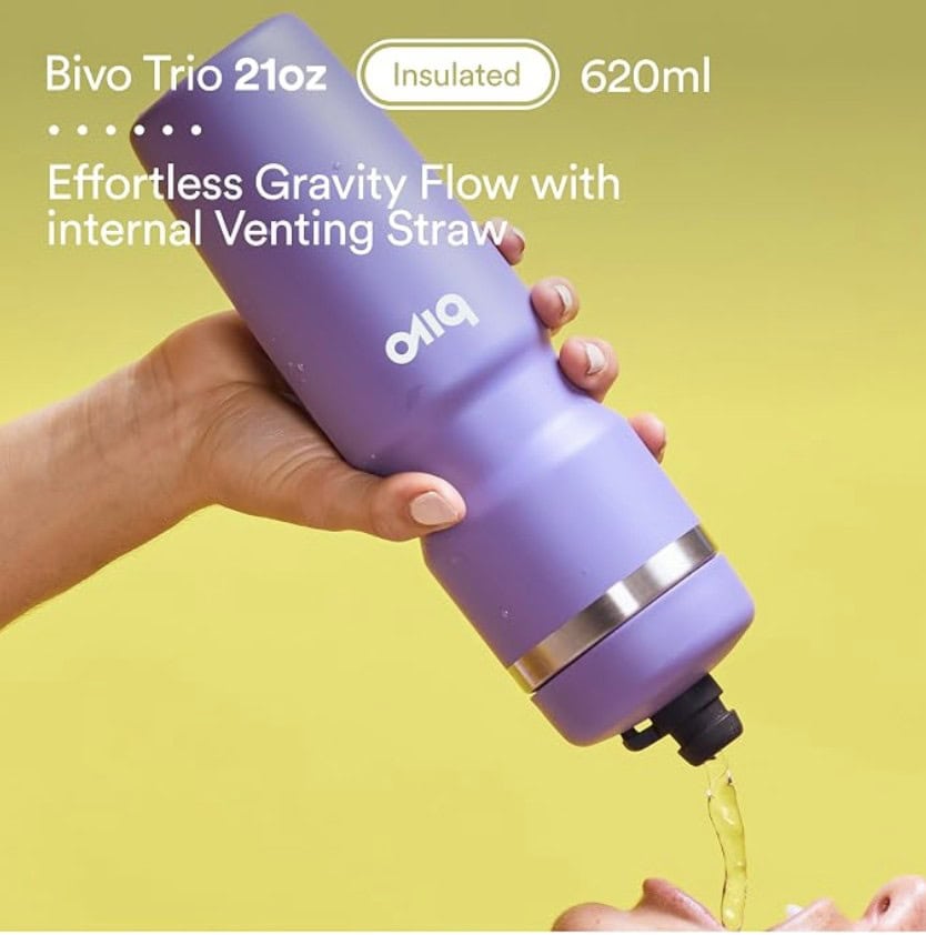 Bivo 21oz Insulated Stainless Steel Bike Water Bottle